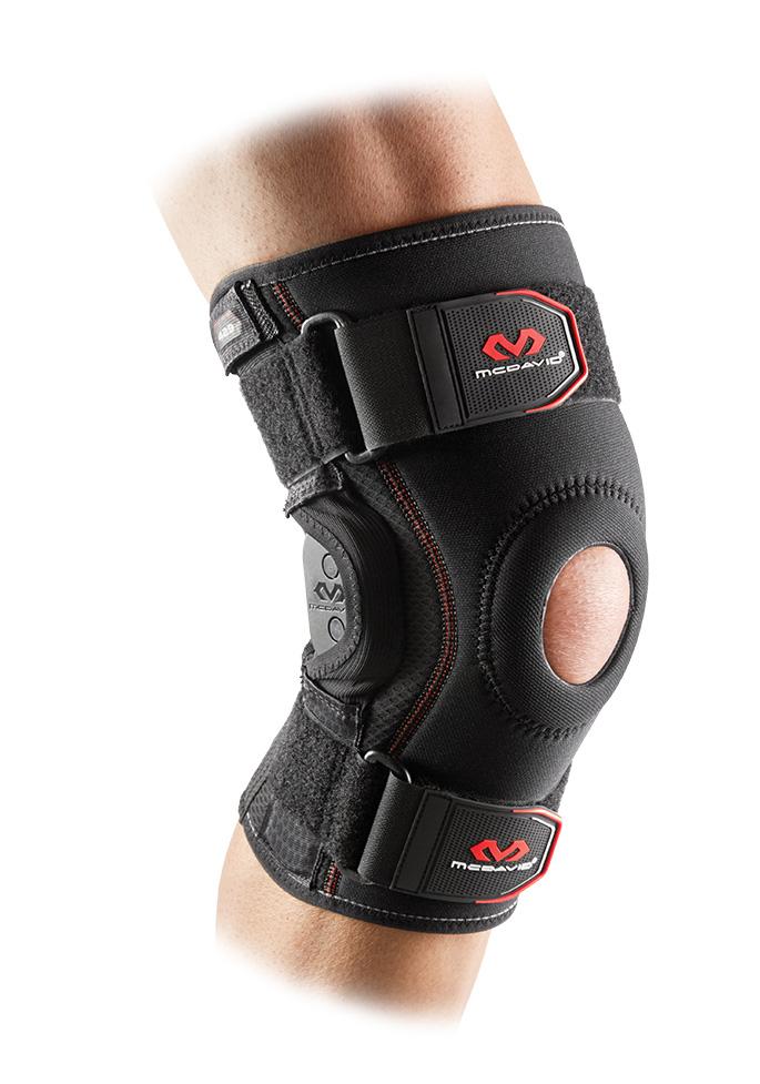 Shock Doctor Ultra Knee Supporter with Bilateral Hinges, Black, Medium :  : Health & Personal Care
