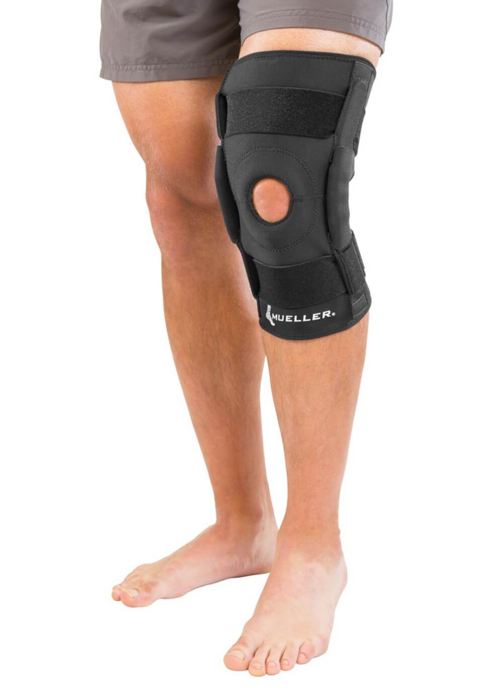 Mueller Hinged Wraparound Knee Brace 5313X (Free Shipping) – BodyHeal