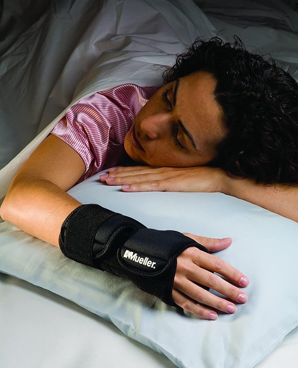 Wrist Brace, Wrist Sleep Support Brace Wrist Support with Splints ,Hand  Support for Carpal Tunnel Arthritis Tendonitis Relieve Sprain Recovery Pain  Relief, Adjustable (One Size, Left Hand) One Size Left Hand