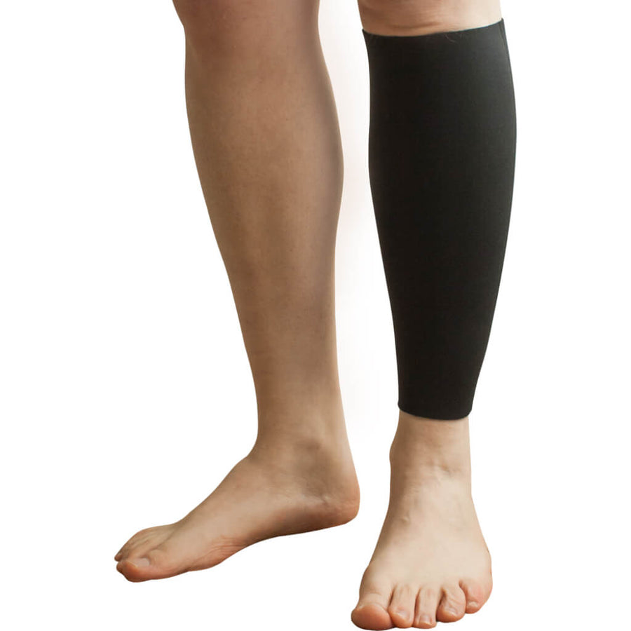 Adjustable Calf Support Extra Comfort Breathable One Size - Black