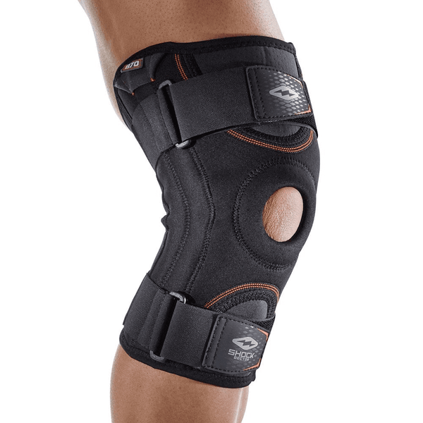 Shock Doctor Ultra Knee Supporter with Bilateral Hinges, Black, Medium :  : Health & Personal Care