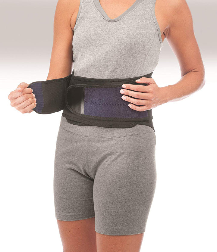 Adjustable Shoulder Straps Lower Back Brace Lumbar Support Belt